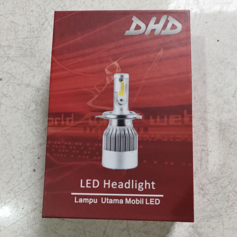 Bohlam Led Headlight Lampu Utama DHD H11 Mobil Avanza (1 set)