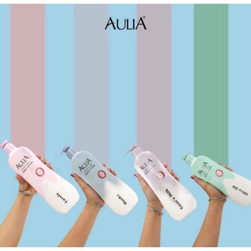 Aulia Parfume Body Lotion Mencerahkan 600ml-Aulia Body Lotion