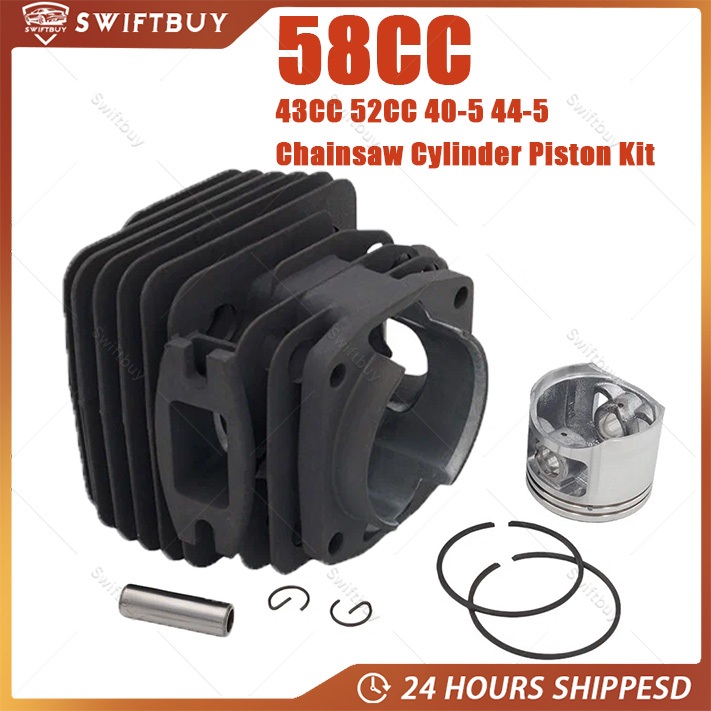 Blok Maestro 5800 Block SENSO Maestro 6500 Cylinder Blok Chainsaw 5800 Blok Komplit Seher Mesin Chai