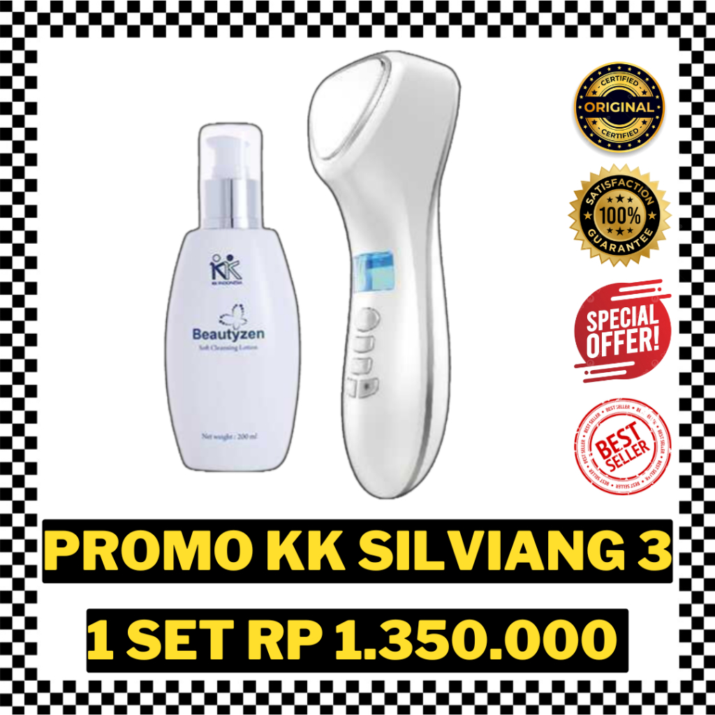 Alat Facial Rumahan Silviang 3 membersihkan mengangkat kotoran wajah merata tanpa bekas KK Indonesia