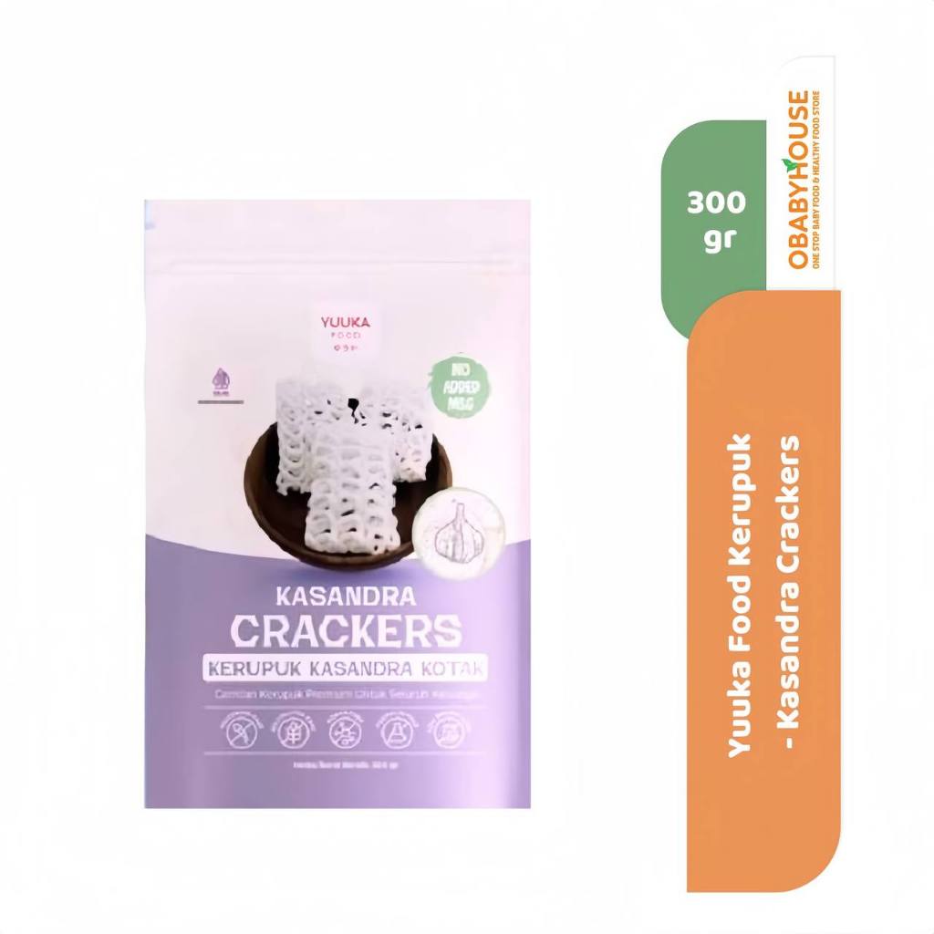 

Yuuka Food Kerupuk - Kasandra Crackers 300 gr