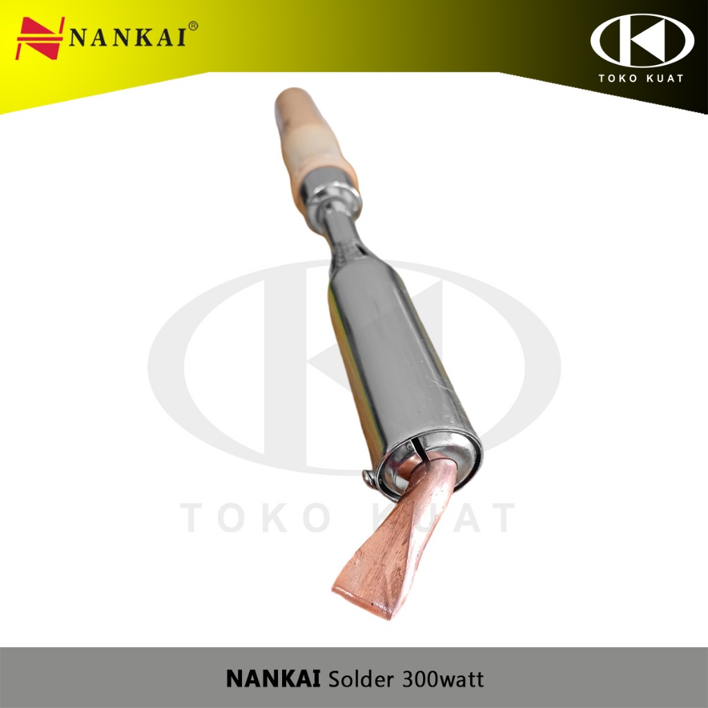 Solder Patri 300 Watt NANKAI Soldering Iron Mata Bengkok