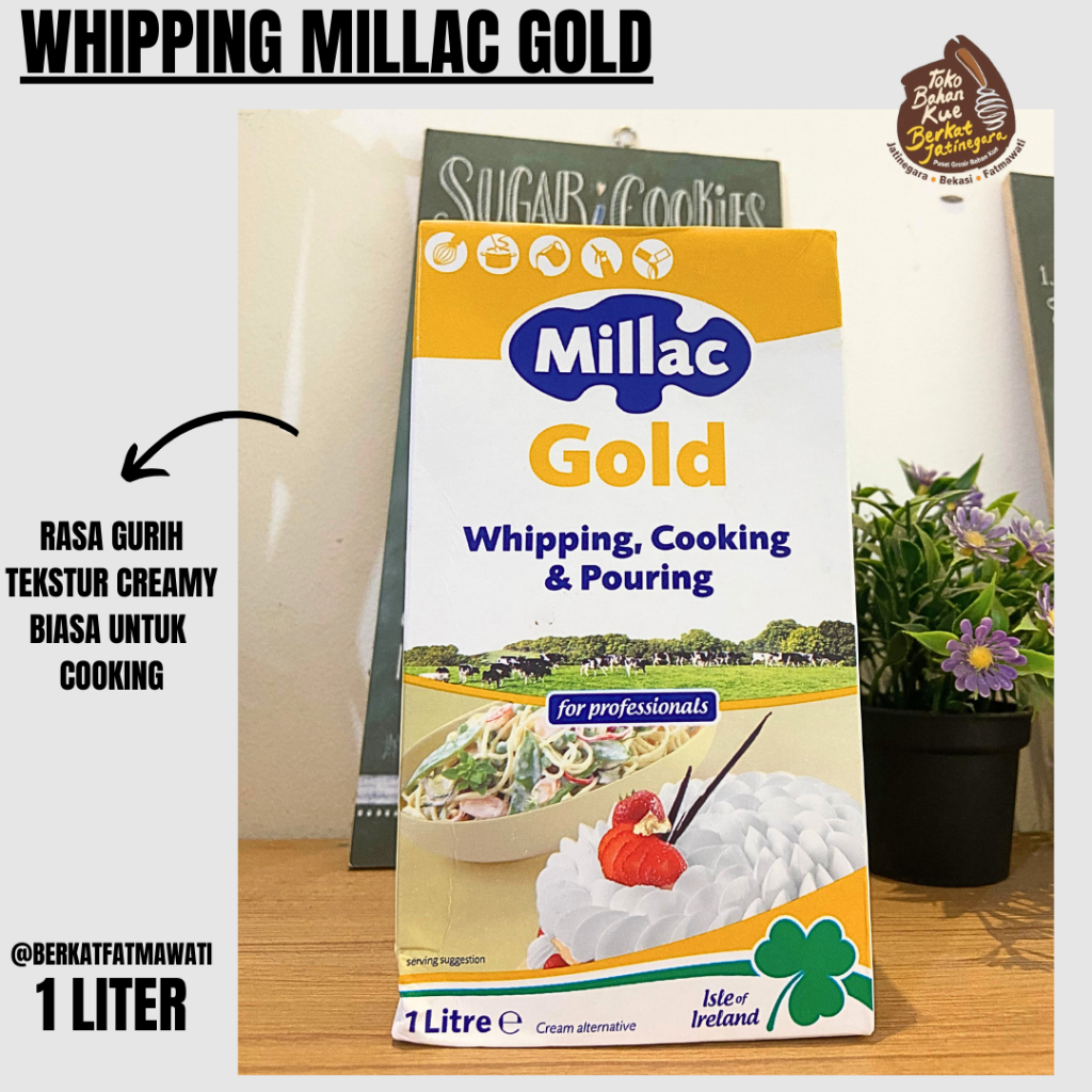 

MILLAC GOLD WHIPPING CREAM 1 LT