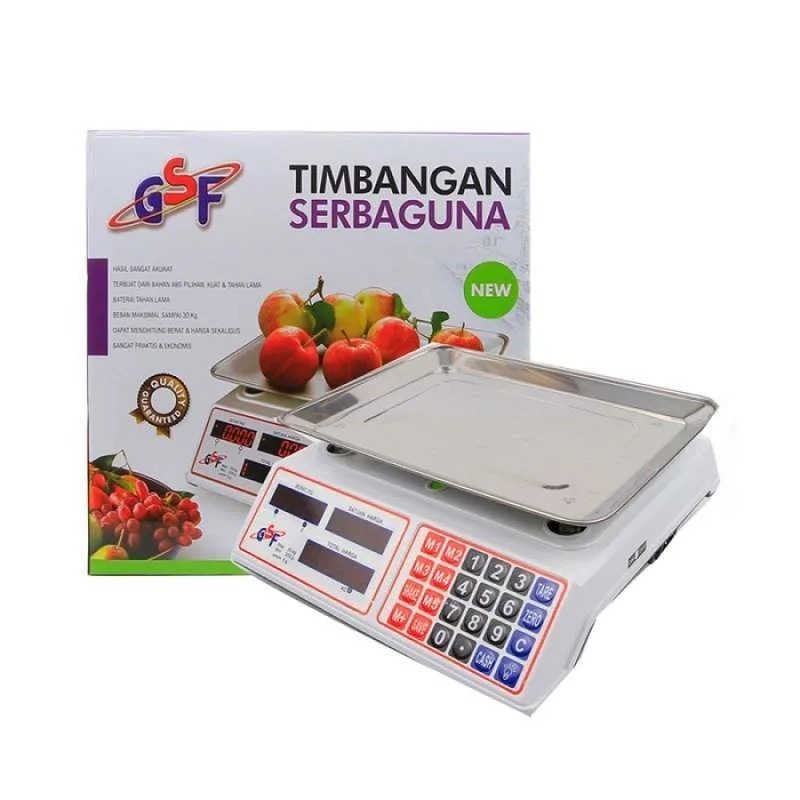 GSF Timbangan Buah Digital 30 Kg / Digital Scales 30 kg