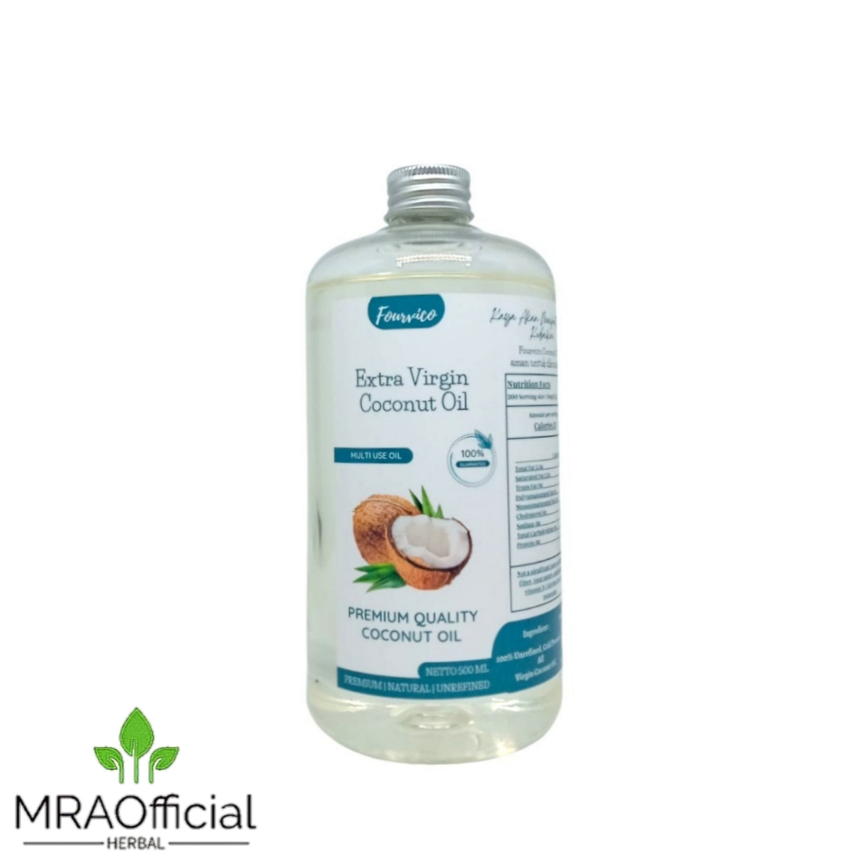 

VCO Fourvico 500ml | Fourvico Extra Virgin Coconut Oil | Vco Fourvico | Minyak Kelapa Murni - 500ml