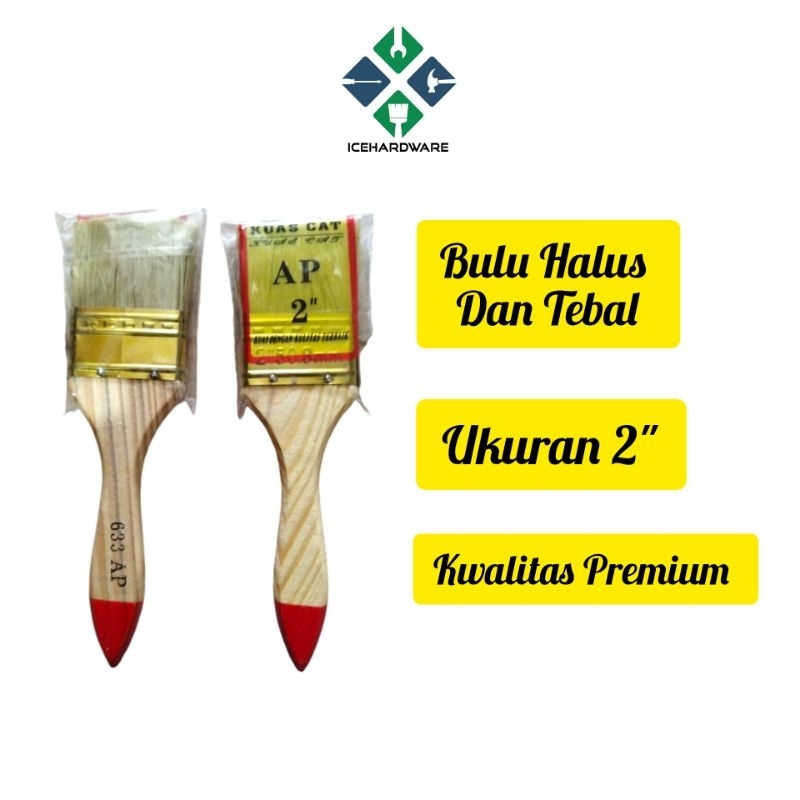 Kuas 2" / Kuas Cat 2 Inchi / Kuas 2 / kuas