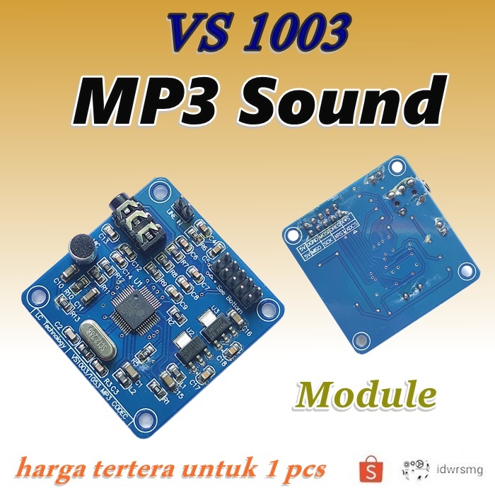 VS1003 MP3 Sound Module  MP3 Sound