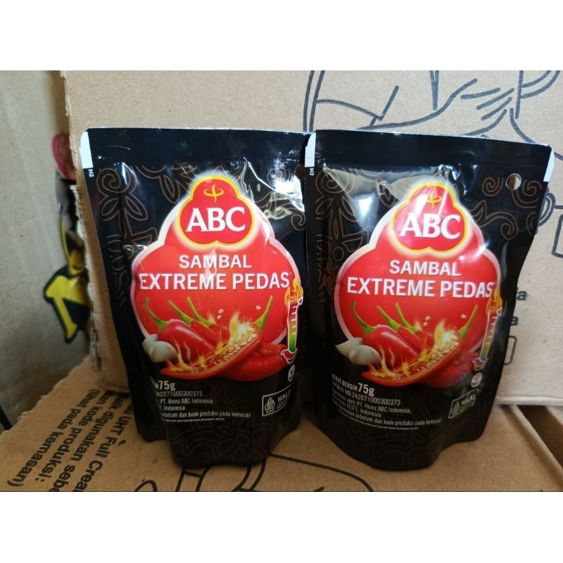 

Saus Sambal ABC EXTREME PEDAS 75gram saos abc