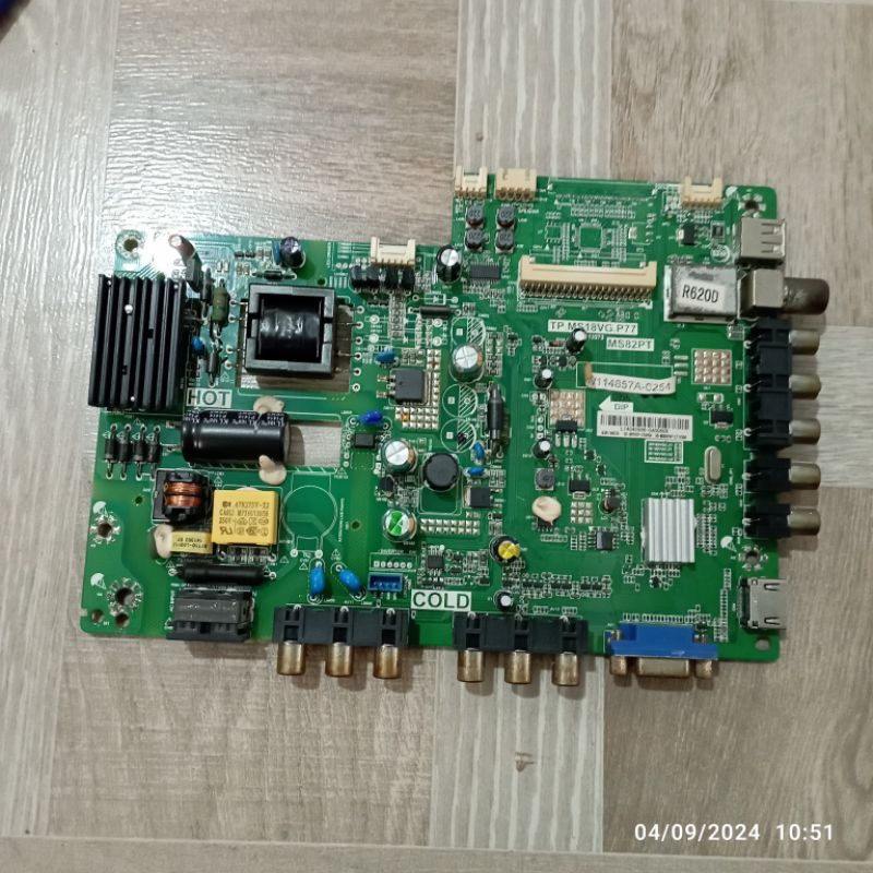 MB MOBO MAINBOARD MODULE MESIN TV TCL 24B2520/L24B2610 TCL24