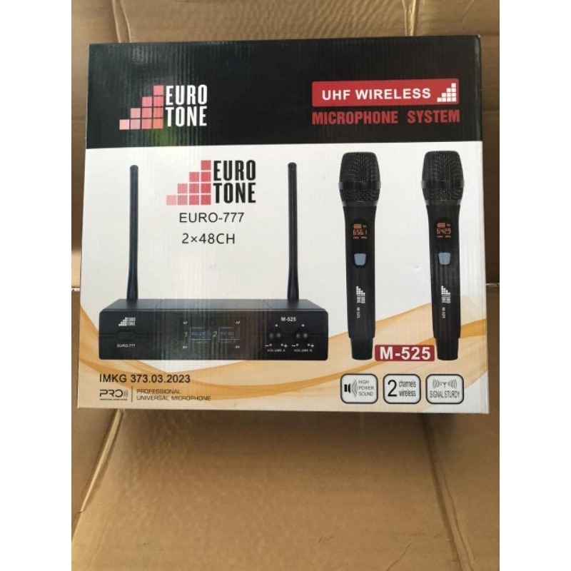 Mic Wireless EURO TONE M-525