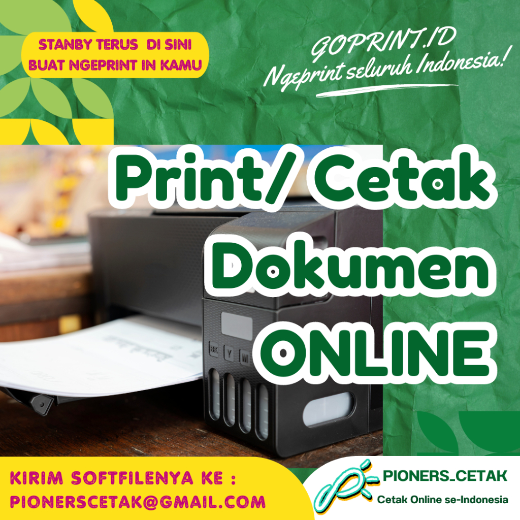 

PRINT/CETAK DOKUMEN ONLINE