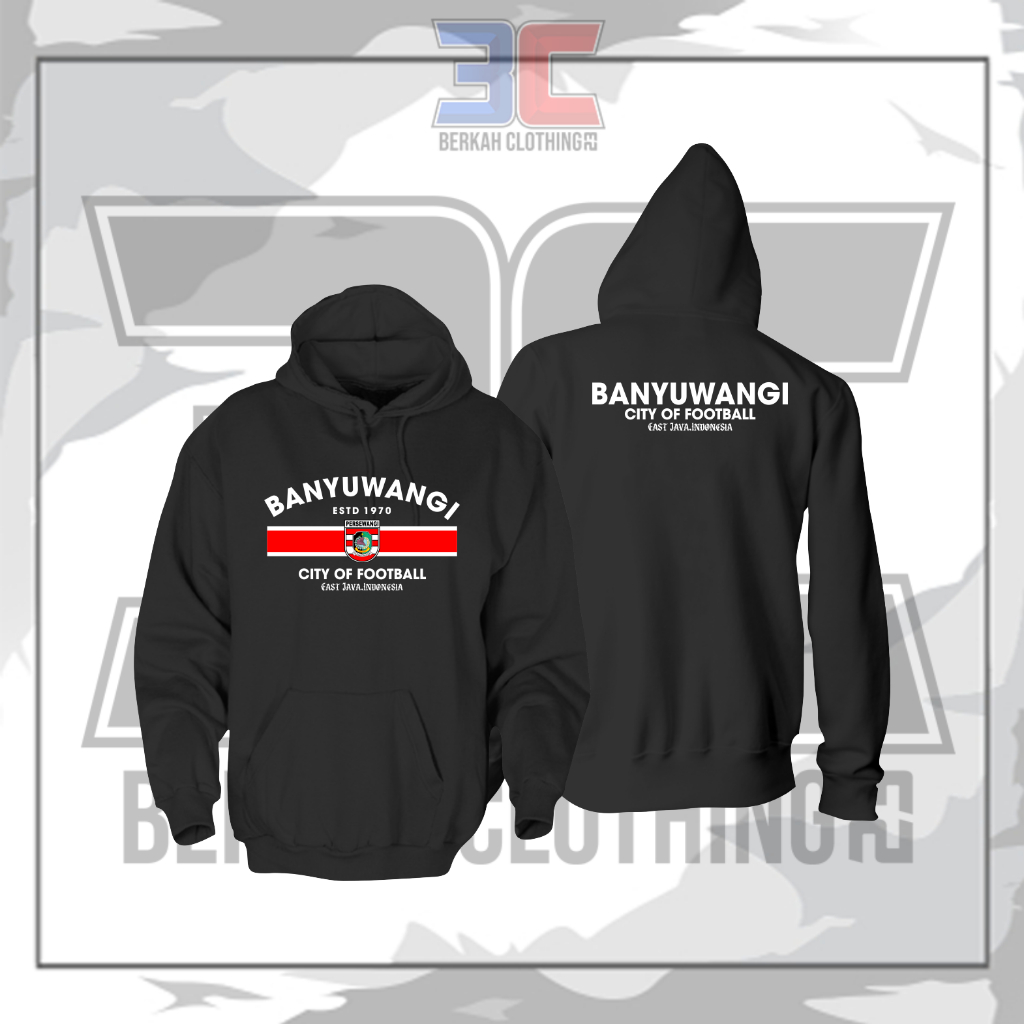 Jaket hoodie Banyuwangi City Of Football 1970