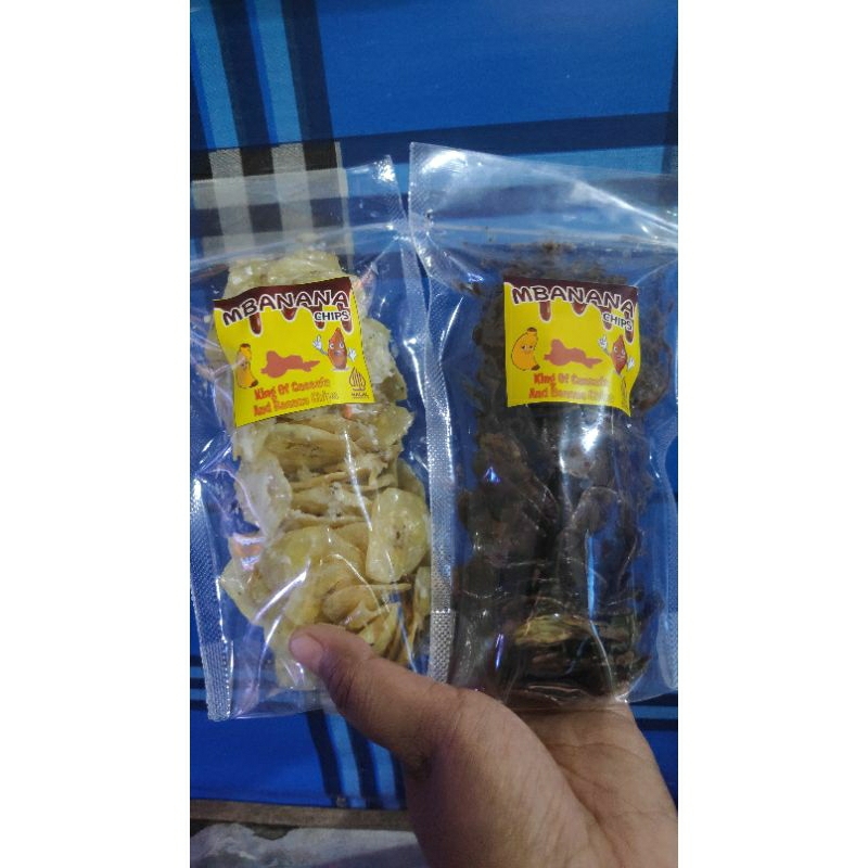 

Mbanana keripik coklat lumer