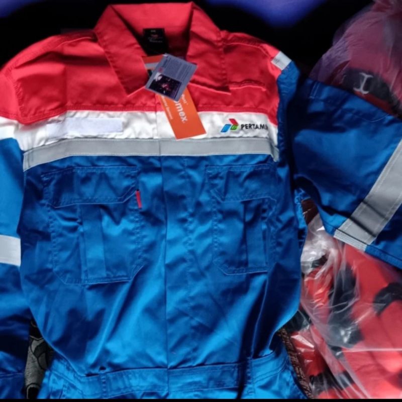 Wearpack Coverall Pertamina Dupont Original/Wearpack Pertamina Dupont