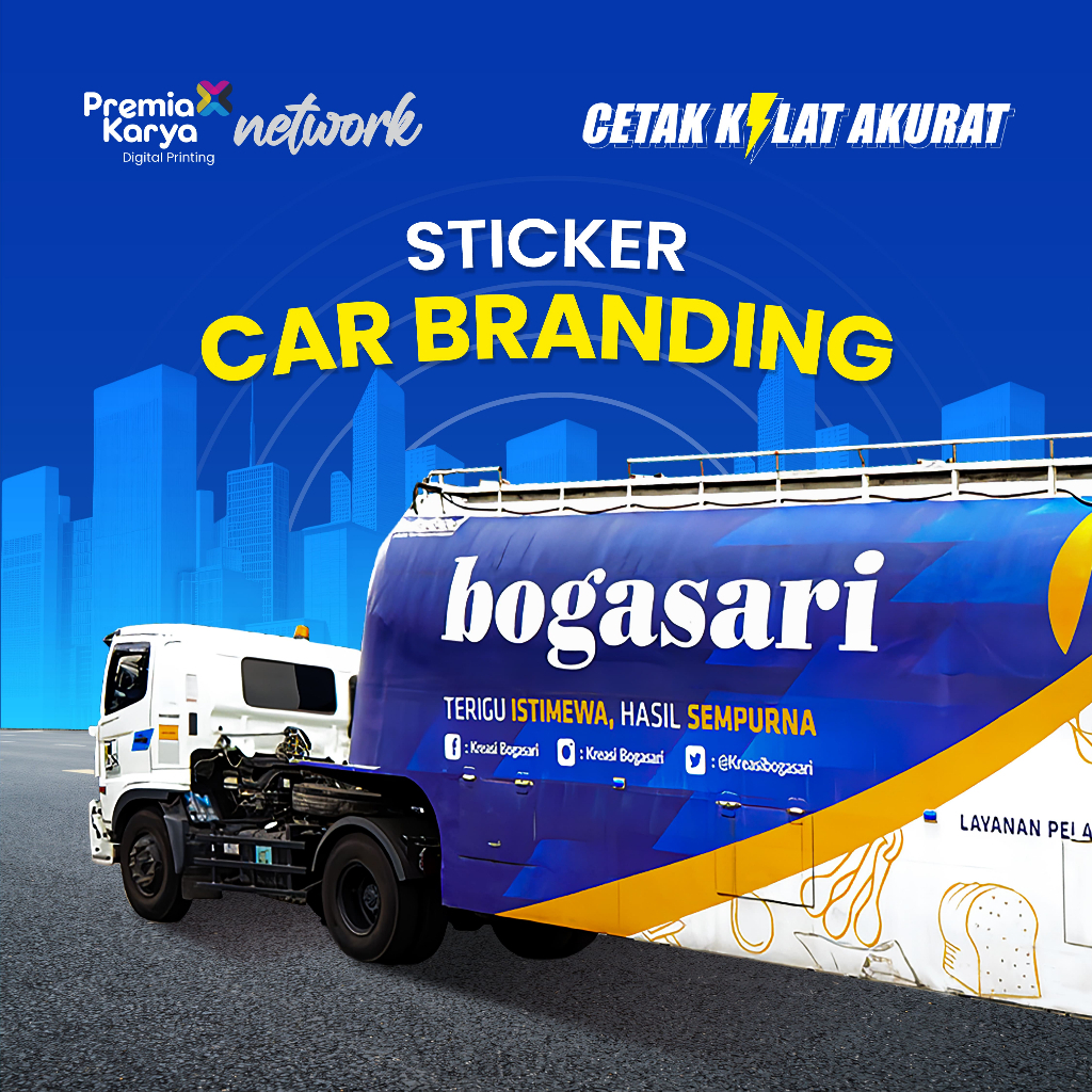 Sticker Car Branding l Sticker mobil l Promosi mobil Sticker