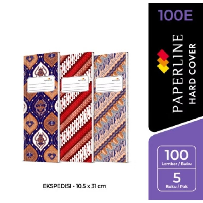 

buku cover / buku exspedisi / buku panjang / buku isi 100 / buku paperline exspedisi isi 100