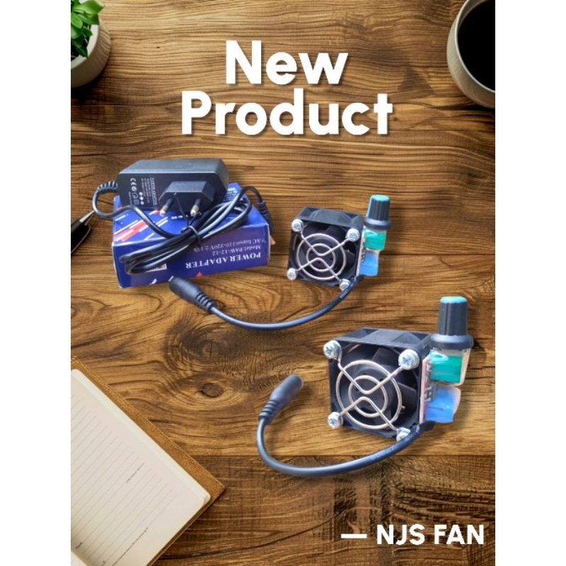 Kipas fan mini 4x4 cm Turbo HighSpeed 6.000 rpm