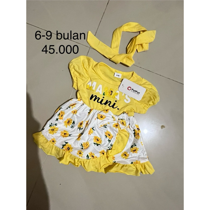 STELAN DRESS BAJU ANAK PATPAT