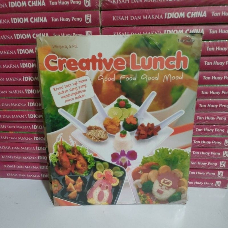 Buku Murah Original - Buku Masakan Creative Lunch Good Food Good Mood