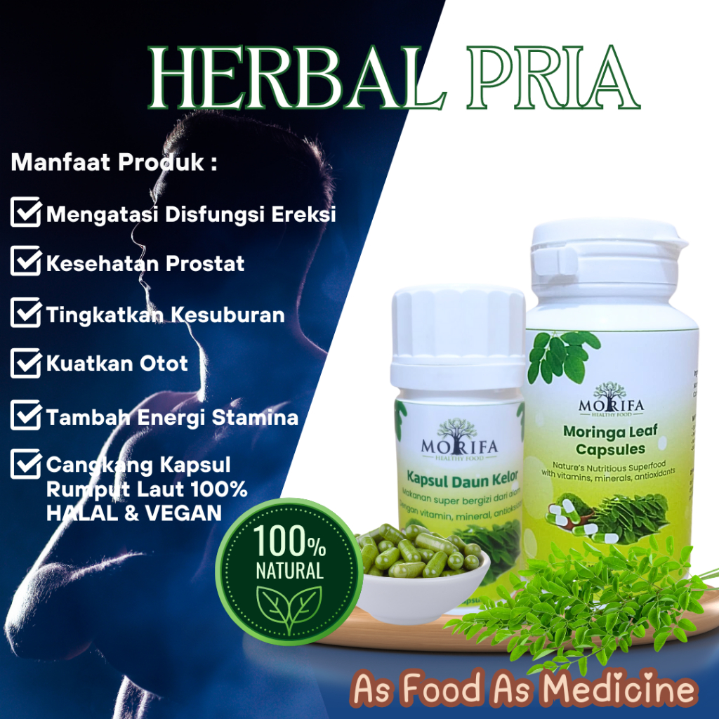 

Obat Herbal Daun Kelor Kapsul Halal & Vegan Original 100% Murni Alami Mengontrol Kadar Gula Darah Kolestrol Kanker Pure Organic