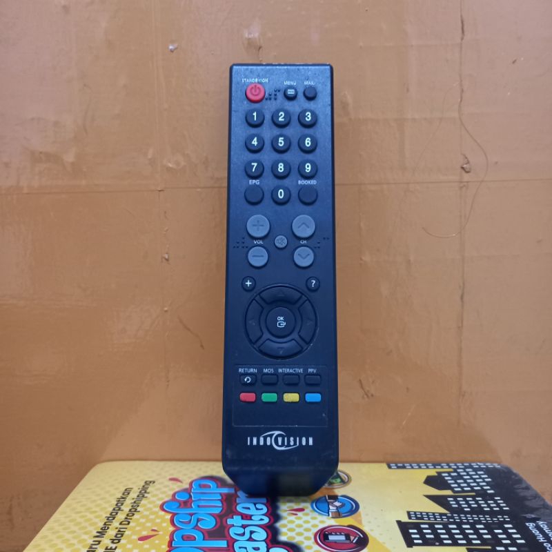 REMOTE ORIGINAL STB RECEIVER INDOVISION