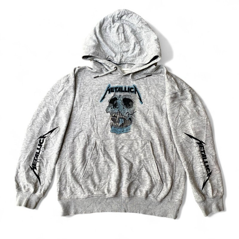 metallica x gu hoodie