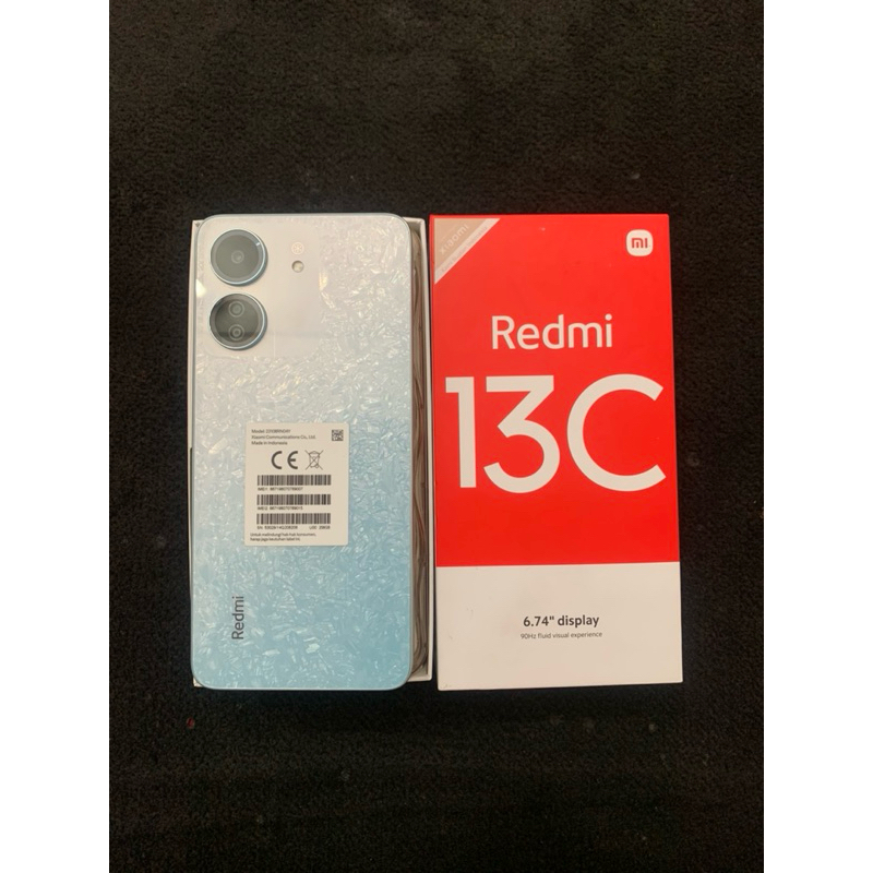 (SECOND) HP Redmi 13C ram 8/256 Fullset Segel