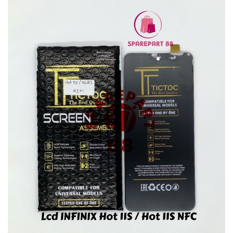 LCD INFINIX / LCD TOUCH SCREEN INFINIX HOT 11S / HOT 11S NFC ORIGINAL