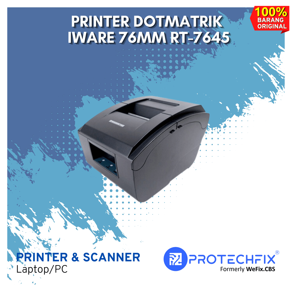 PRINTER DOTMATRIK IWARE 76MM RT-7645