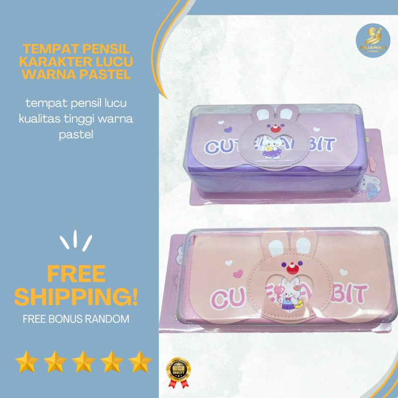 

Tempat Pensil Karakter Lucu Warna Pastel Harga Terjangkau!! | Kualitas Top Free Bonus Random!!!