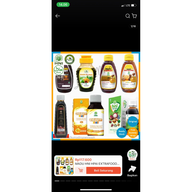 

madu hni madu multiflora , habbat, pahit, kental, s jaga meningkatkan pertumbuhan otak ,