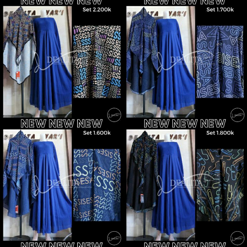 Sisesa Khimar X Dealita Basic Dress Limited Edition