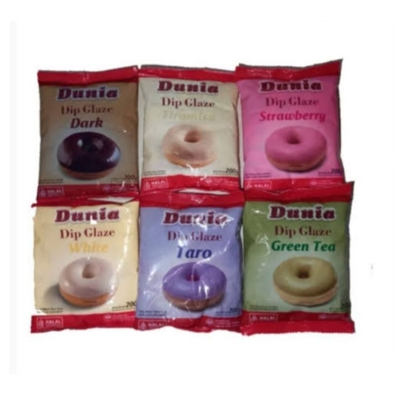 

DUNIA DIP GLAZE 200GR ALL VARIANT
