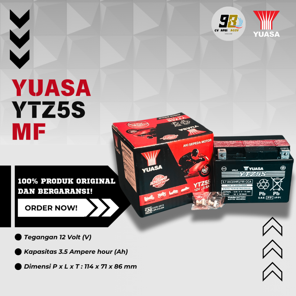 Aki Kering Motor Honda Beat Fi Beat Karbu Beat Street Beat POP Vario 110 CW Karbu Supra X 125 Karism