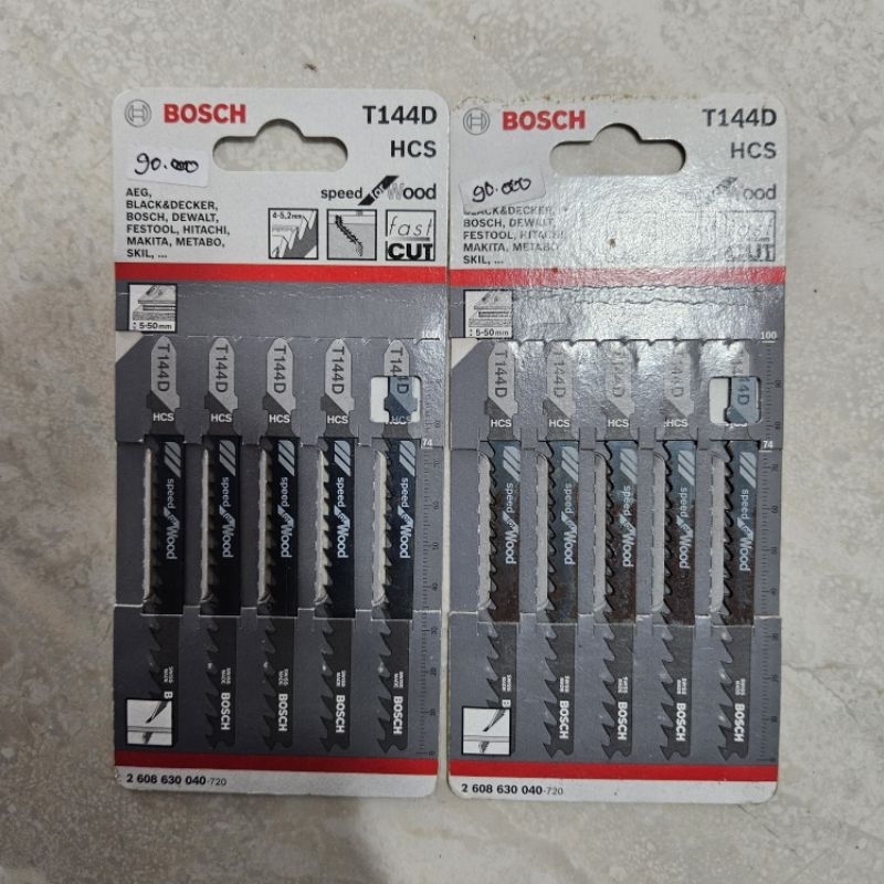 Mata Gergaji Ukir Kayu BOSCH T144D Jigsaw Putra Inti