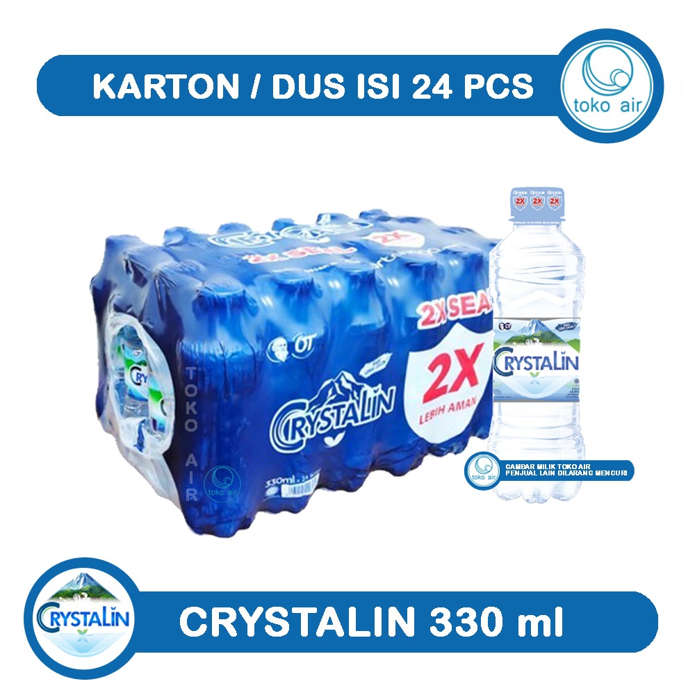 

Crystalin 330 ml - Air Minum pH 8