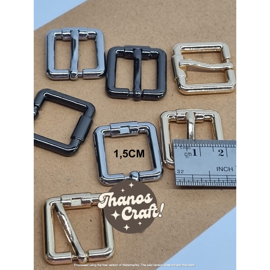 RING GESPER TAS  TUSUK BULAT/ RING JARUM BULAT  COR PREMIUM