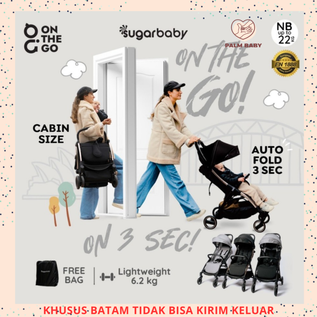 Sugar Baby Stroller On The Go / Stroller Cabin Size