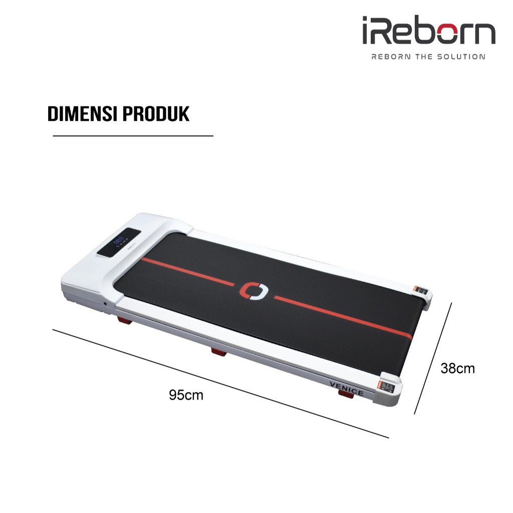 Ready Stock Alat Fitness Treadmill iReborn Venice M8 () terlaris di Banjarbaru Kalimantan