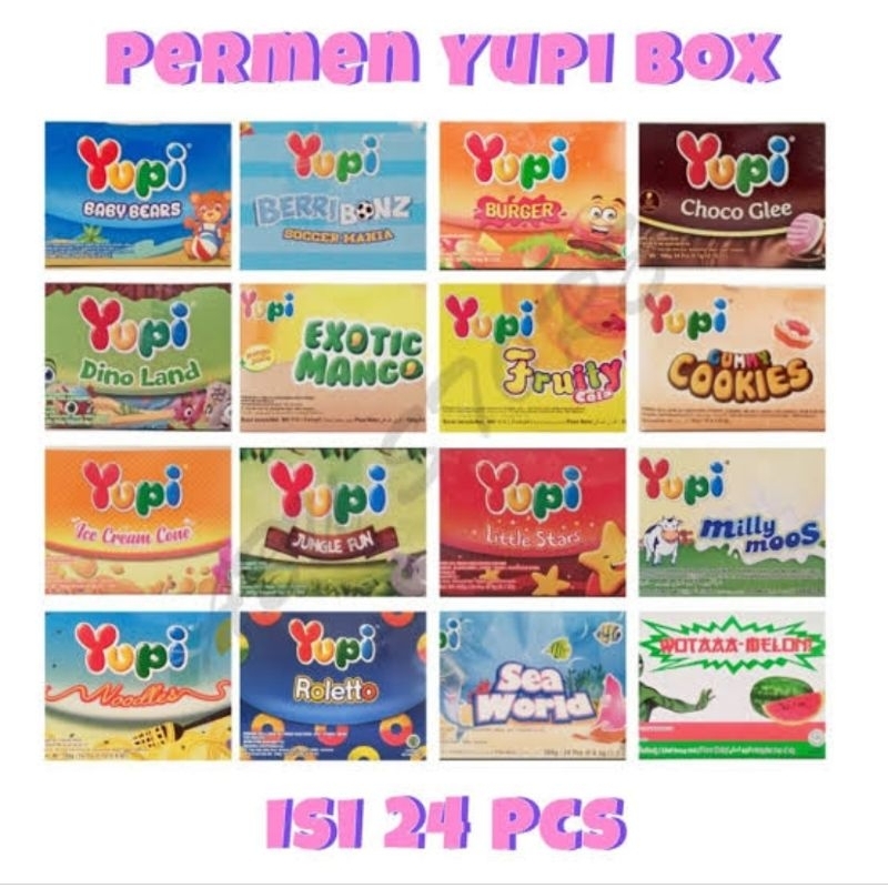 

Yupi aneka rasa | Yupi Burger | Yupi | Permen Yupi IYupi Bear