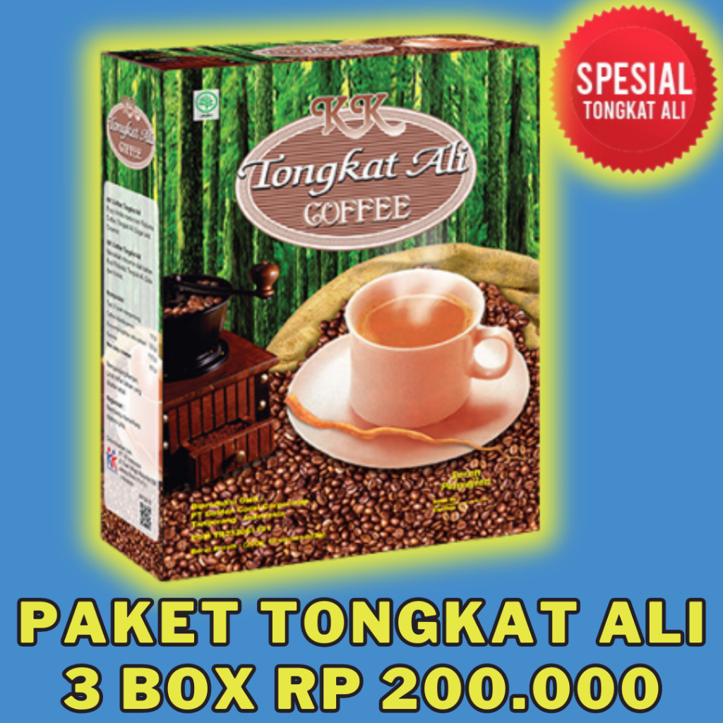 

PROMO KK COFFE BONTANIKAL 5 IN 1 (TONGKAT ALI), KOPI KESUBURAN KK INDONESIA