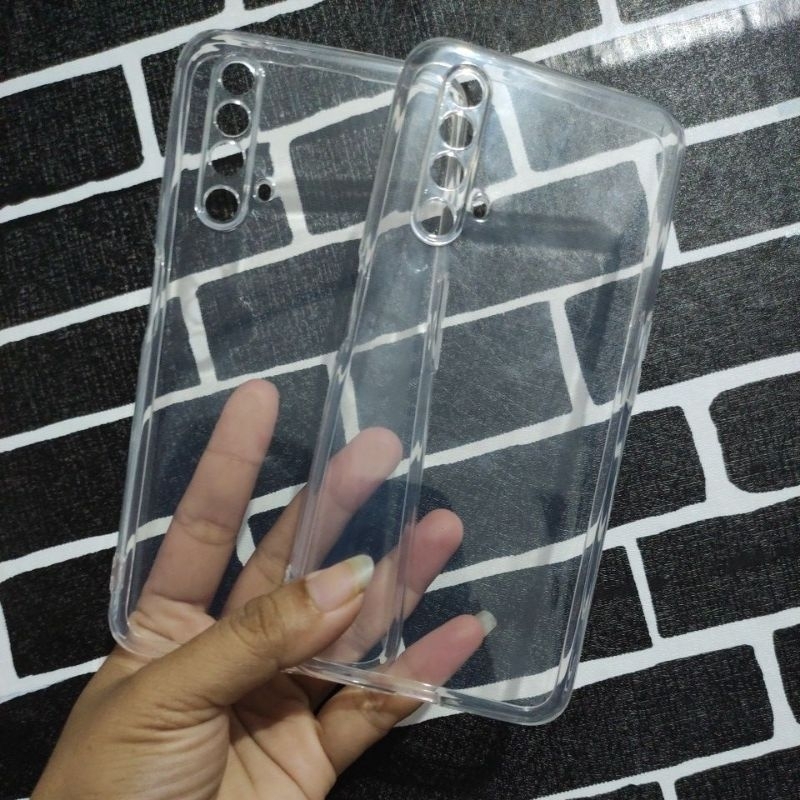 Case Bening Premium Oppo realme X3 / X50 Super zoom Casing Atau Kondom Softcase Anti Crack Ultra Thi