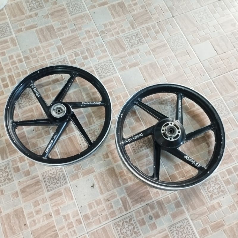 velg daiichi Alloy Suzuki racing63 dobledisk