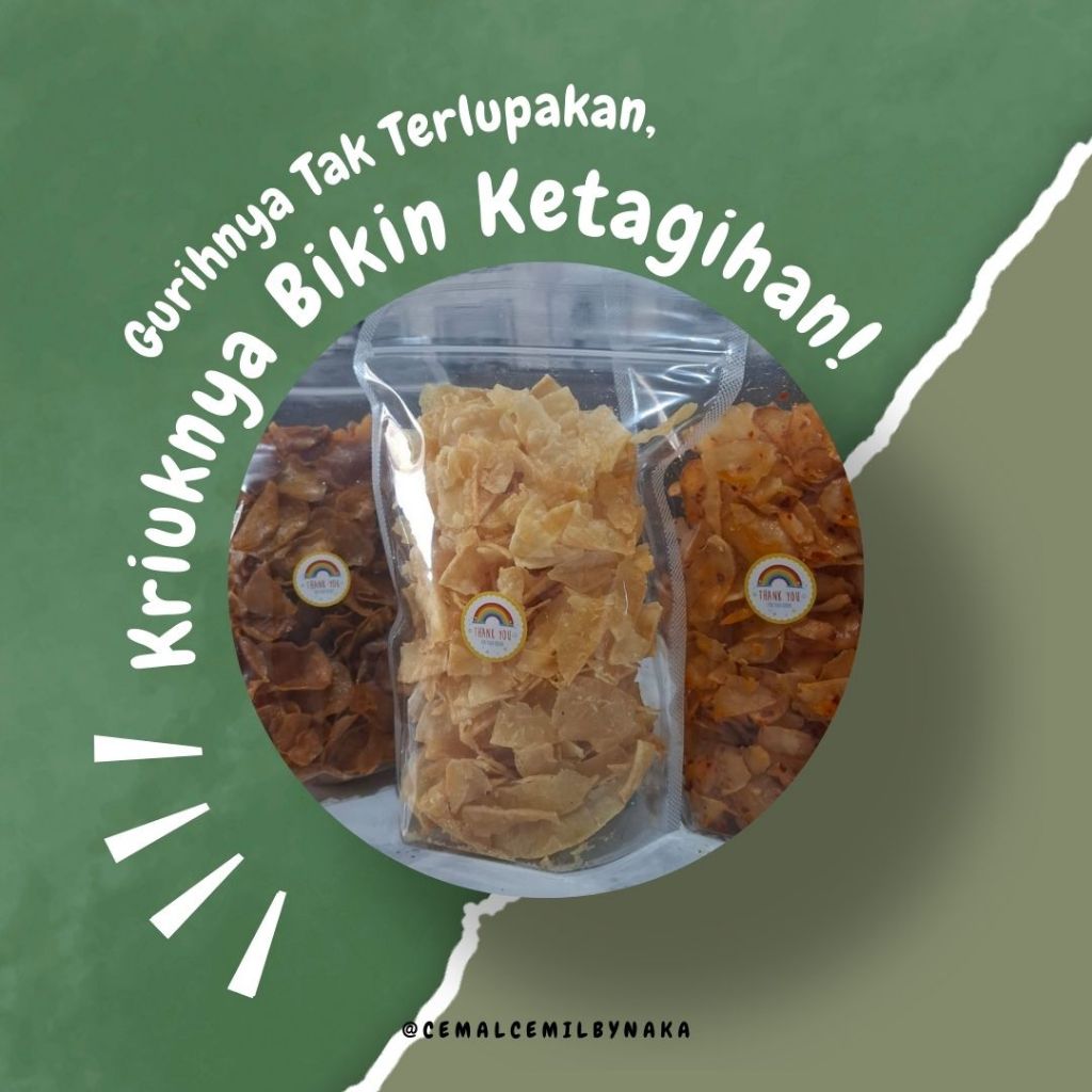 

Kripik Singkong Gurih - Kriuk Alami dengan Rasa Autentik | Camilan Lezat dan Renyah