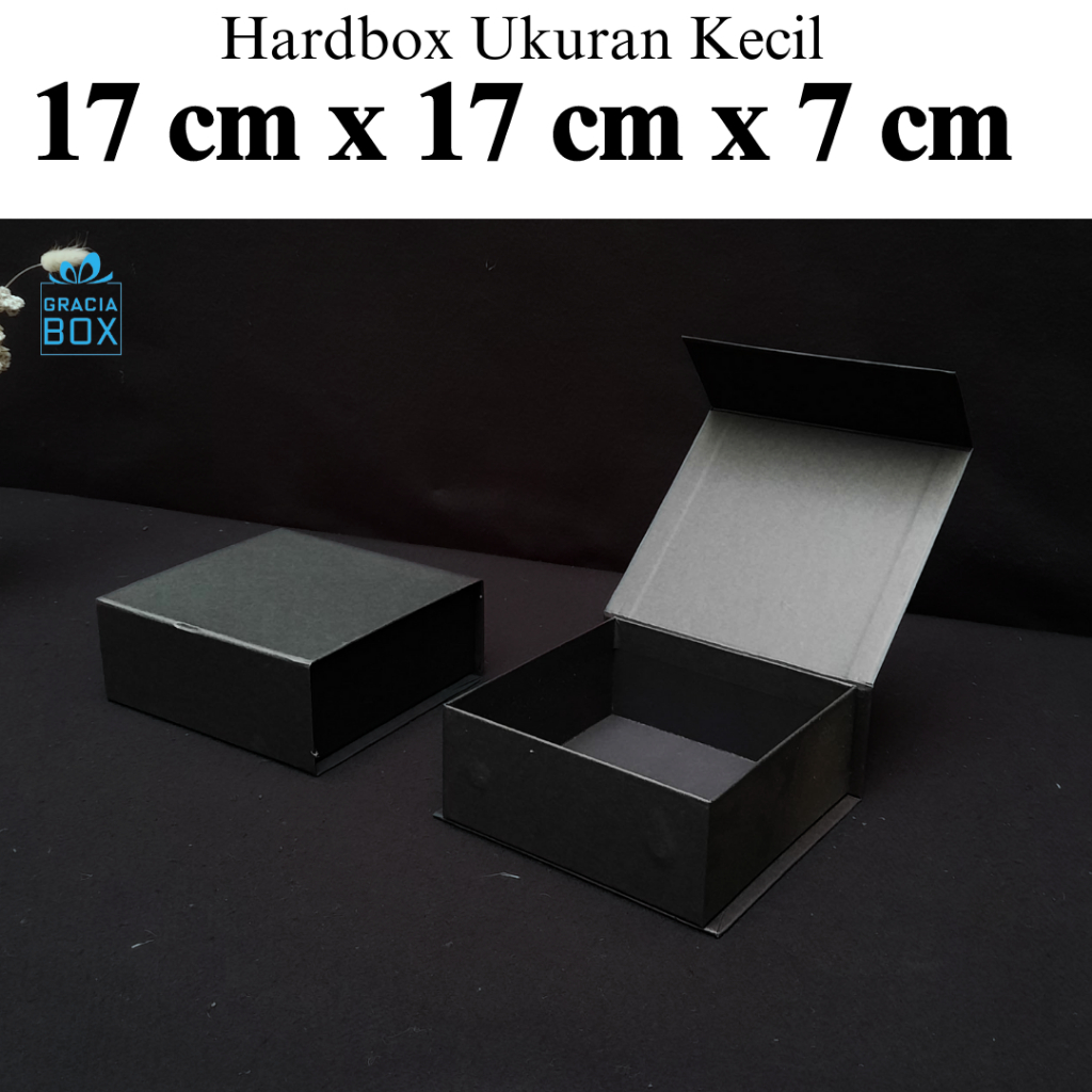 

BOX HAMPERS - GIFT BOX - KOTAK AKSESORIS - ukuran 17 cm x 17 cm x 7 cm