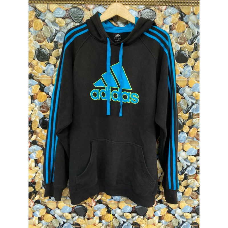 hoodie adidas big logo bordir