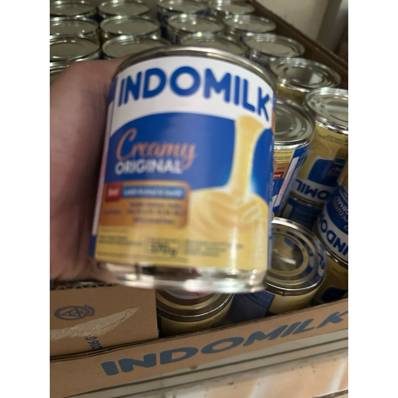 

indomilk kaleng 370 gram