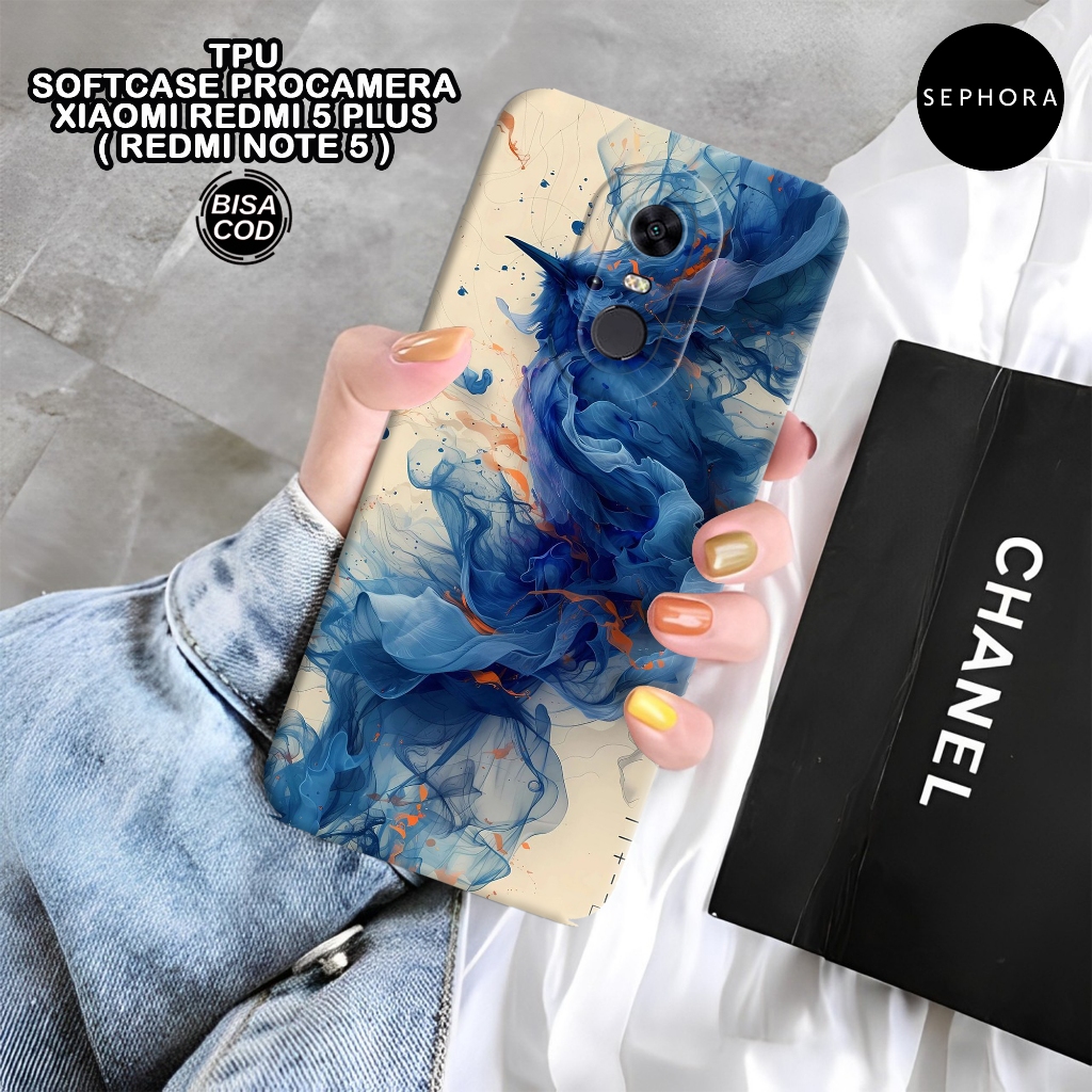 Case XIAOMI Redmi 5 Plus ( Note 5 ) - Fashion Case Abstrak - Softcase Redmi 5 Plus ( Note 5 ) - Case