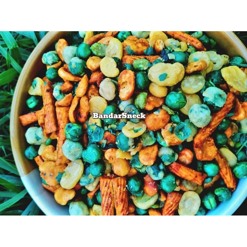 

500 Gr kacang koro mix || Kacang jaipong campur renyah asin gurih
