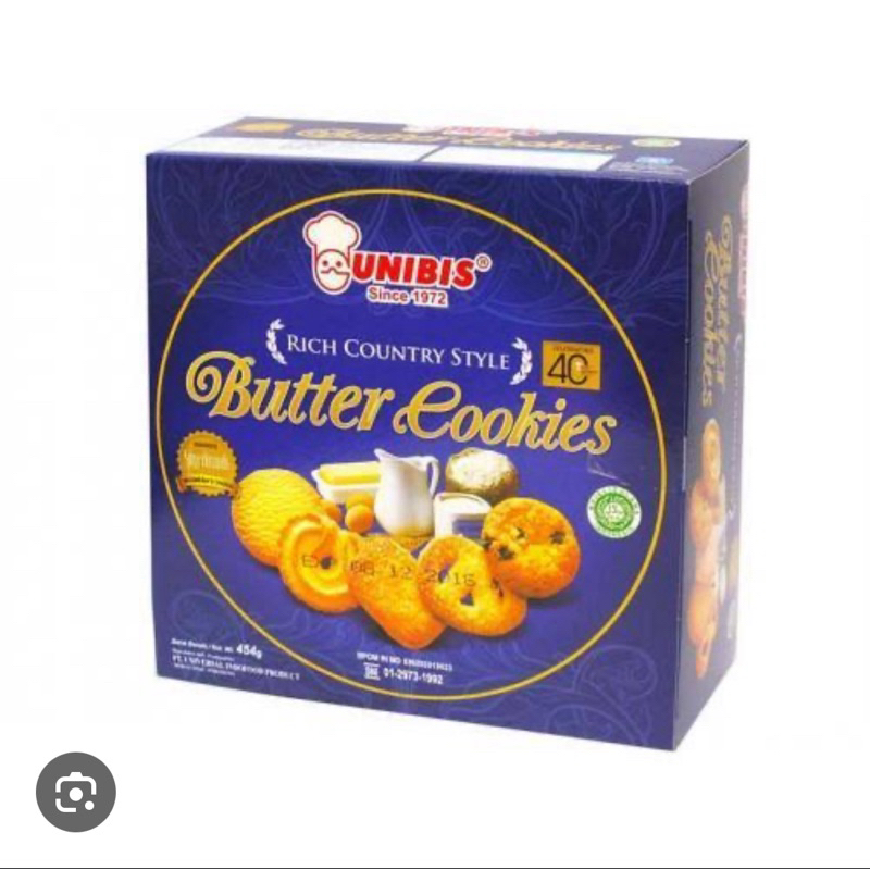 

UNIBIS butter cookies 454gram kaleng promo